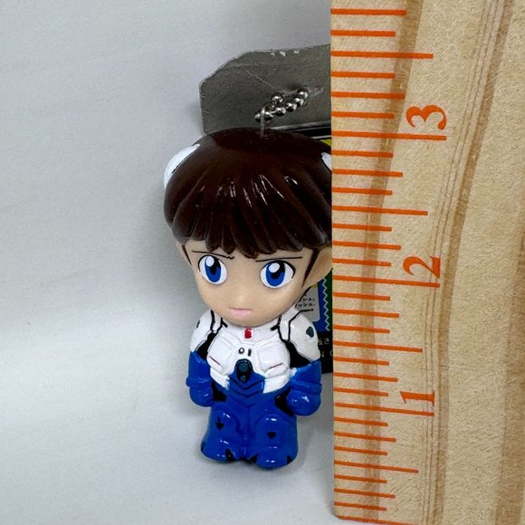 Retro‎ Sega Arcade Japan Neon Genesis Evangelion Keychain Chibi Figure - Picture 5 of 5